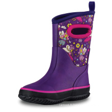 2020 Nouvelles bottes de pluie de mode Angleterre Boot de pluie High Talon Rain Bottes de silicone pour femmes